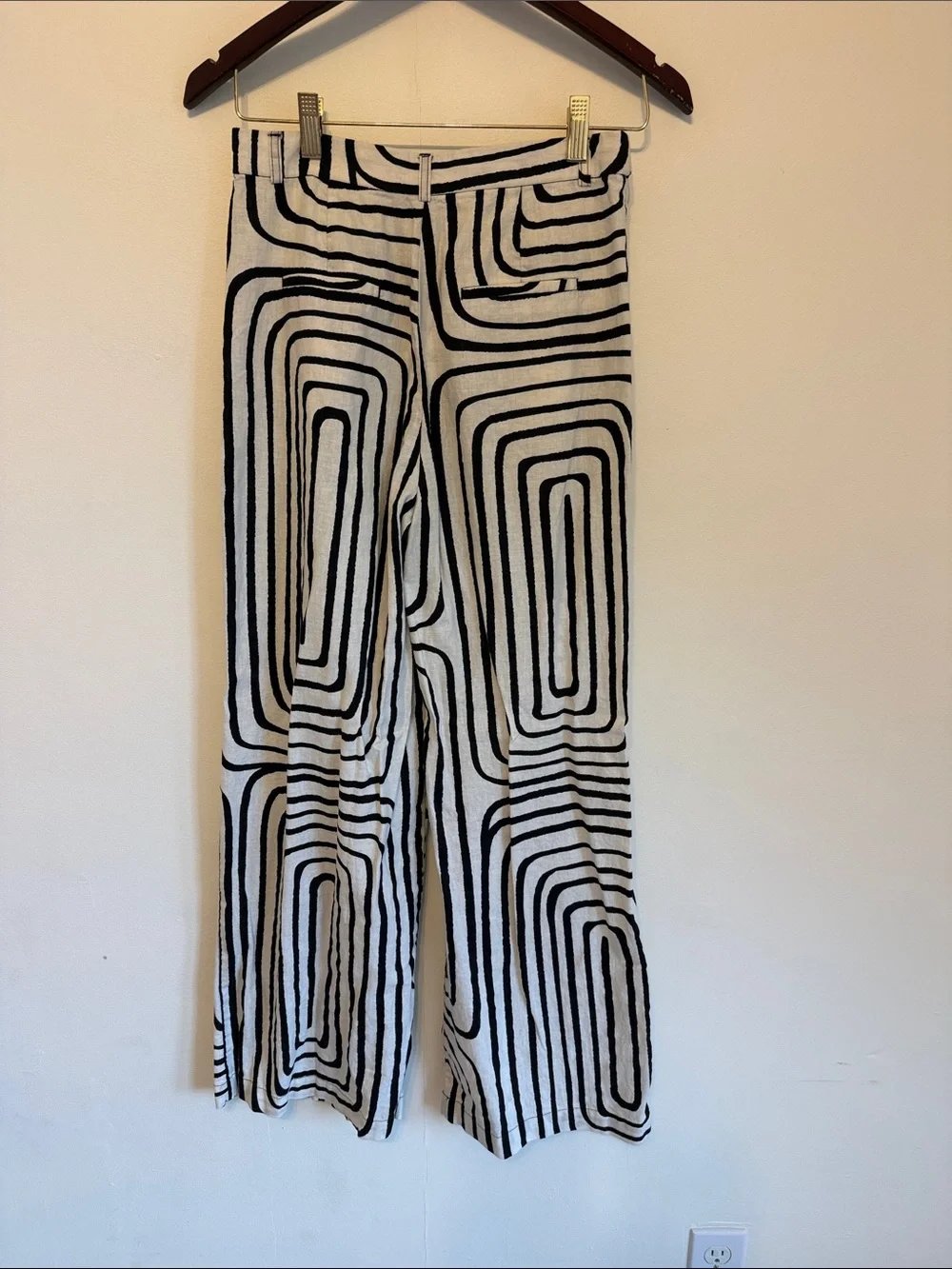 MANGO linen pants